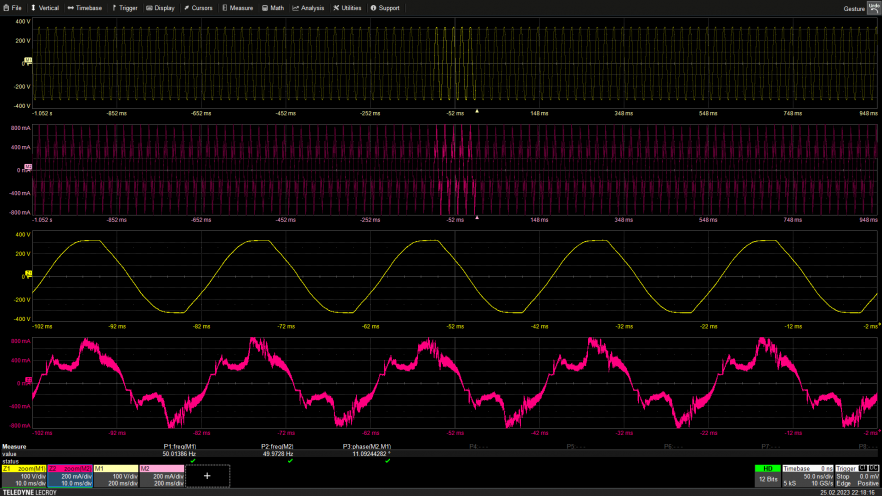 Abbildung 3 – Kurven importieren in Memory-Kanäle.