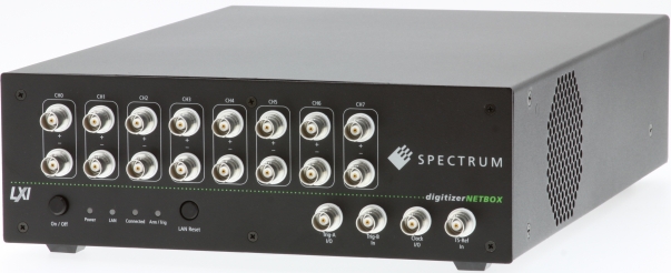 Spectrum 8-Kanal Differential digitizerNetbox Transientenrekorder
