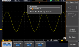 Digital Filter Function - Filtered