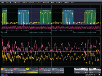 Audio-Bus Dekodierung und Triggerung