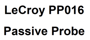 LeCroy Passiver Tastkopf PP016